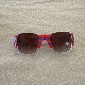 LILY PULITZER OVERSIZED SUNGLASSES SPLASH DANCE